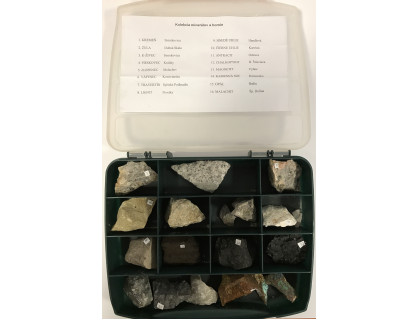 Kolekcia minerálov a hornín 