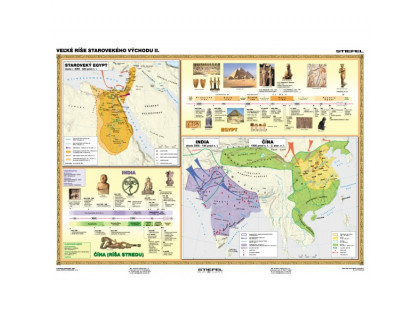 Mapa Veľké ríše starovekého východu II.