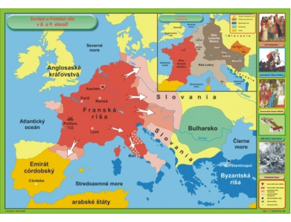 Európa a Franská ríša v 8. - 9.storočí