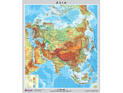 Mapa Ázie