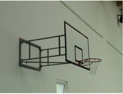 Basketbalová konštrukcia otočná, interiér, vysadenie do 1 m