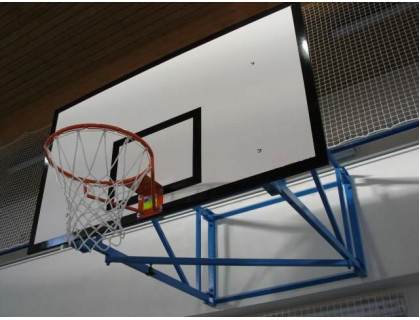 Basketbalová konštrukcia pevná, interiér, vysadenie od 1,8 m do 3,5 m