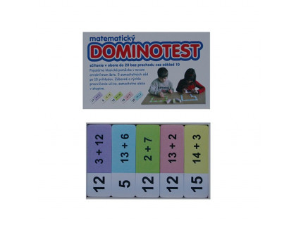 Dominotest - Sčítanie do 20