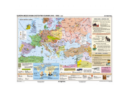 Mapa Dejiny Európy (1918–1939)