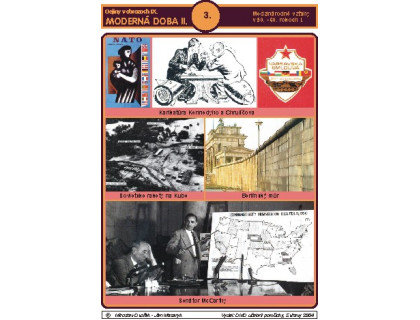 Dejiny v obrazoch – MODERNÁ DOBA II. - kartónové obrazy