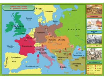 Politický vývoj Európy  v 2.polovici 19.storočia
