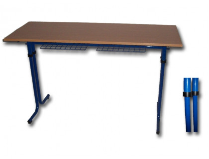 Školský stôl dvojmiestny Karst  rastúci veľ.č.4-6