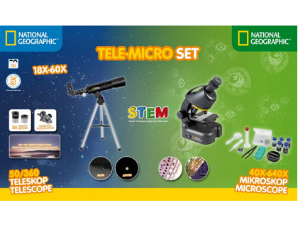 Mikroskop NGC 40-640x/Teleskop 50/360