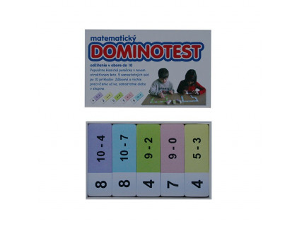 Dominotest - Odčítanie do 10