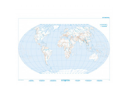 Svet / Európa, pracovné mapy 120x160cm