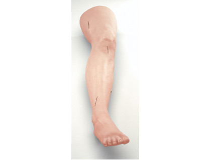 Noha nácvik suturovania (zošívania)
