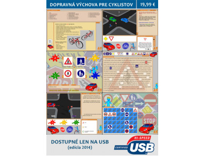 Dopravná výchova  pre cyklistov (USB verzia)