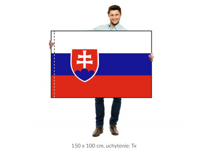 Vlajka SR 150x100cm