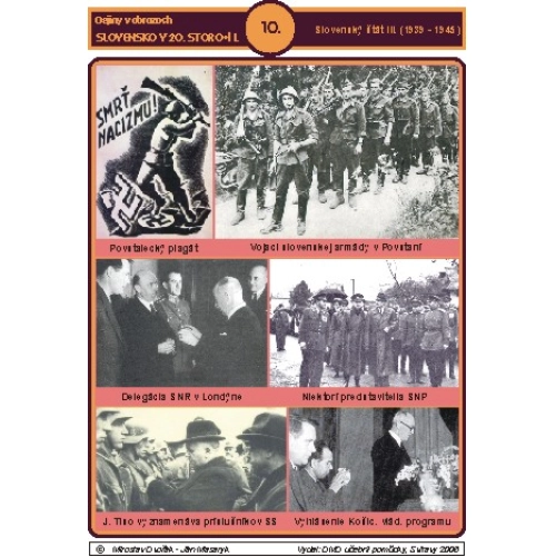 Dejiny v obrazoch - SLOVENSKO V 20. STOROČÍ I.(1914–1945) - fólie