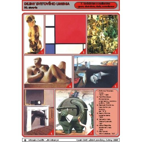 Dejiny svetového umenia v obrazoch - MODERNÁ DOBA (20. storočie) - fólie