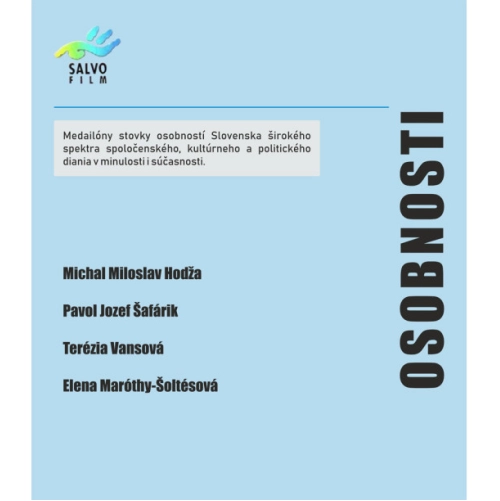 DVD - Michal Miloslav Hodža, Pavol Jozef &Scaron;af&aacute;rik, Ter&eacute;zia Vansov&aacute;, Elena Mar&oacute;thy-&Scaron;olt&eacute;sov&aacute;.