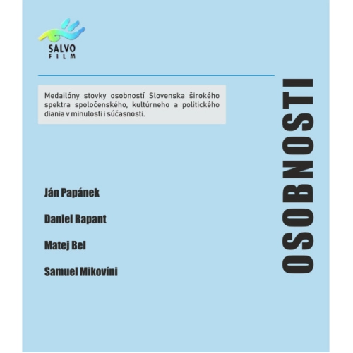 DVD - J&aacute;n Pap&aacute;nek, Daniel Rapant, Matej Bel, Samuel Mikov&iacute;ni.