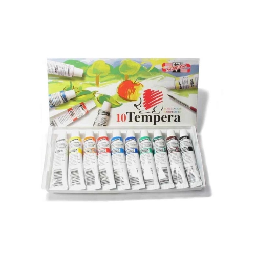 Temperové farby v tube (10ks)
