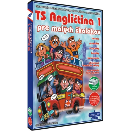 Angličtina pre mal&yacute;ch &scaron;kol&aacute;kov 1 - Multi