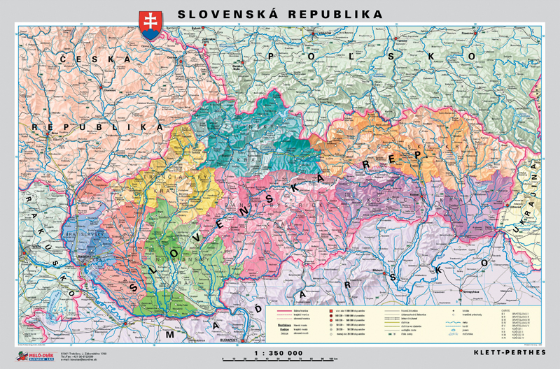 Slovenska Mapa Na Stenu