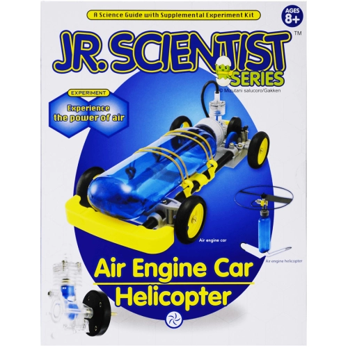 Stlačen&yacute;m vzduchom poh&aacute;ňan&eacute; auto a helikopter