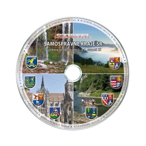 CD - Samospr&aacute;vne kraje SR