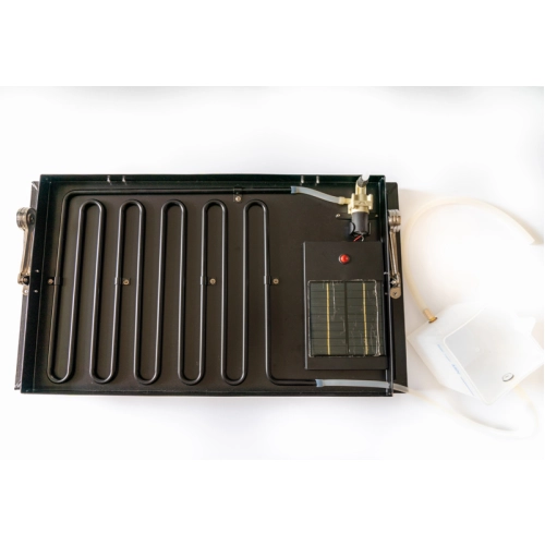 Sol&aacute;rny kolektor s obehov&yacute;m čerpadlom