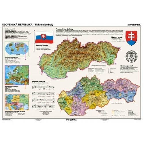 Slovensk&aacute; republika - &scaron;t&aacute;tne symboly